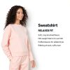 Amazon Essentials Women's Brushed Fleece Sweatshirt Sofia Grainge-3