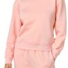 Amazon Essentials Women's Brushed Fleece Sweatshirt Sofia Grainge-0