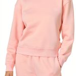 Amazon Essentials Women's Brushed Fleece Sweatshirt Sofia Grainge-0