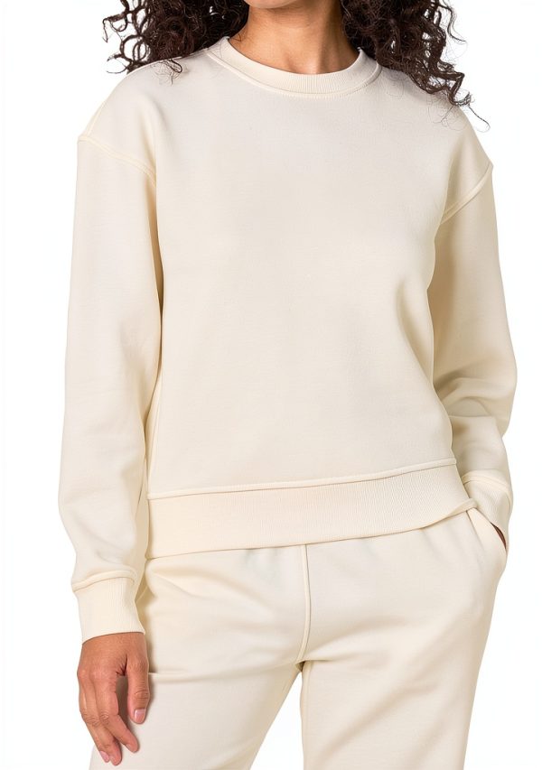Amazon Essentials Women's Fleece Sweatshirt Light Camel Small-0