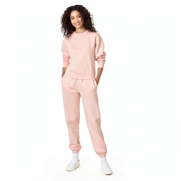 Amazon Essentials Women's Brushed Fleece Sweatshirt Sofia Grainge-4