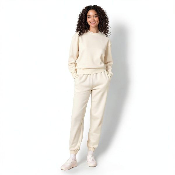 Amazon Essentials Women's Fleece Sweatshirt Light Camel Small-4