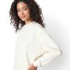 Amazon Essentials Women's Fleece Sweatshirt Light Camel Small-1