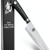 Shun Sora 6.5" Master Utility Knife Black VG10 Steel Japanese-0