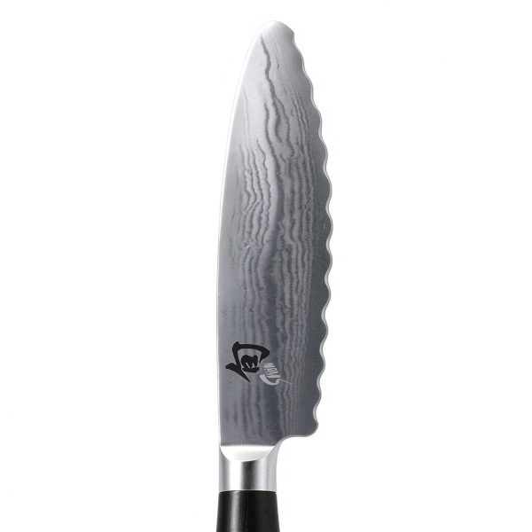 Shun Classic 6-inch Ultimate Utility Knife Silver Pakkawood Handle-3