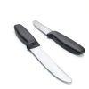 Giesser since 1776, Made in Germany, Black serrated kitchen knives round tip dishwasher safe 4.5 inch - Tomato knife, Steak knive set of 6-3