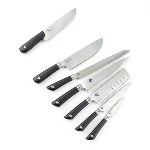 Shun Sora 6.5" Master Utility Knife Black VG10 Steel Japanese-5