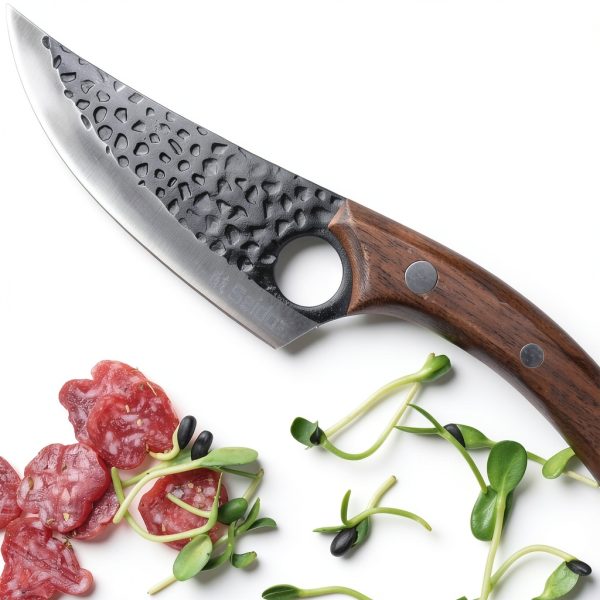 Seido Kyodai Utility Chef Knife 6" High‑Carbon Blade Oak Handle-2